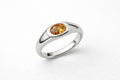 The Aurelia Ring with Yellow Sapphire