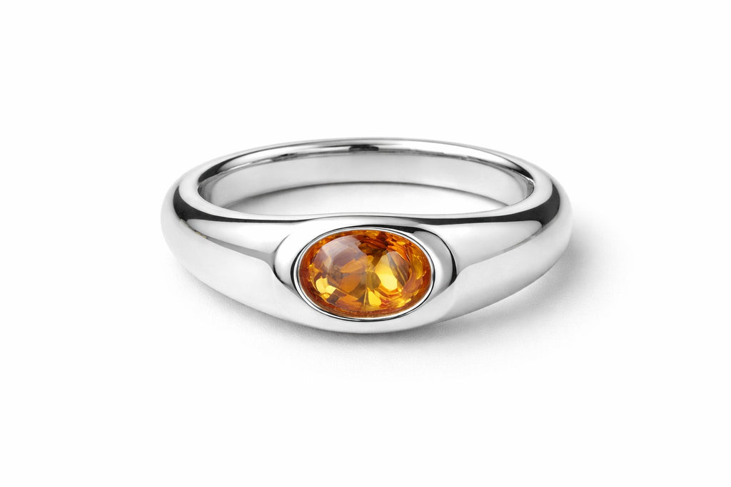The Aurelia Ring with Yellow Sapphire
